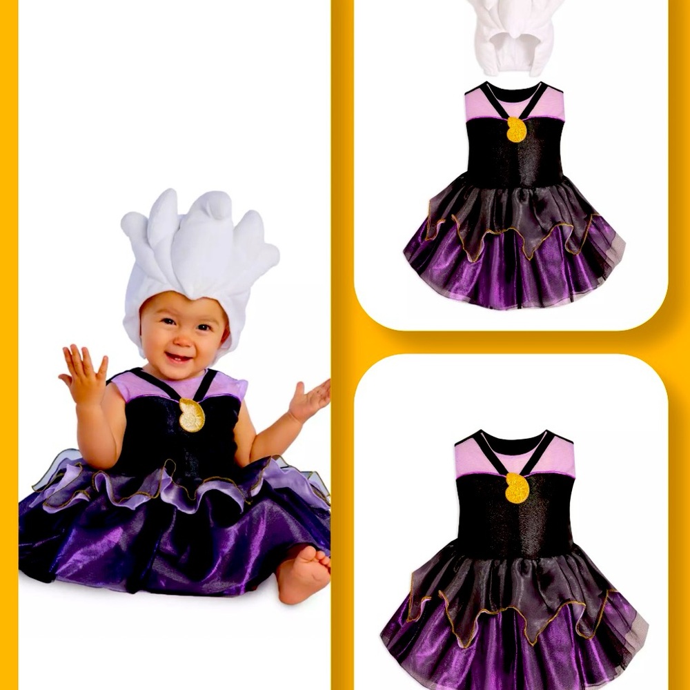 Disney Infant Ursula Costume - Picture 1 of 4